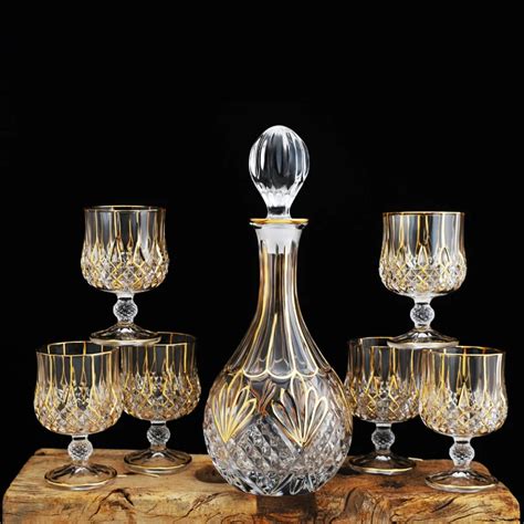 versace decanter set|Crystal Glassware: Luxury Wine Glasses Sets .